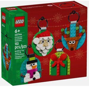 New Sealed LEGO 40744 Christmas Ornament Selection Building Toy 153 pcs